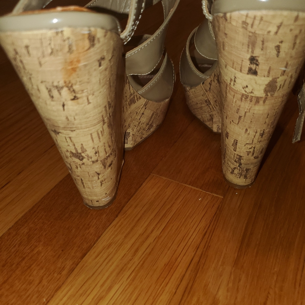 Gently Worn 5 inch Wedge Sandals